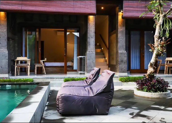Harmony House R5 - Rice Field View, 2 Min Center - Shared Pool Pensión Ubud