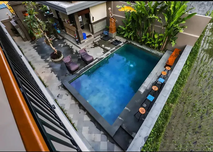 Harmony House R5 - Rice Field View, 2 Min Center - Shared Pool Pensión 3*
